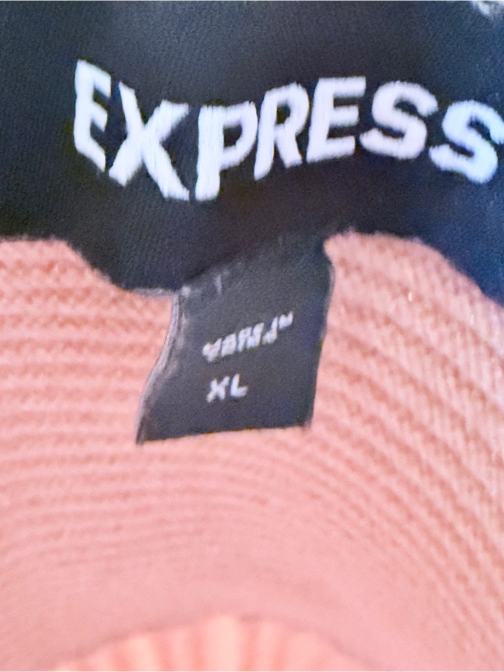 Express Knot Halter Ribbed Mini Dress - Picture 5 of 5